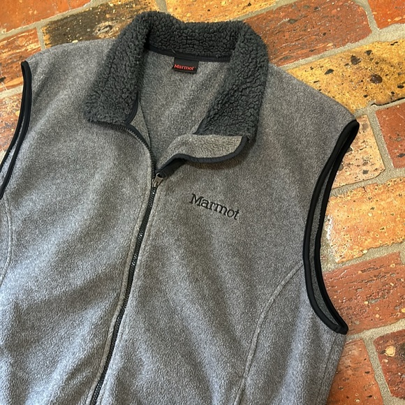 Marmot men's fleece zipper front vest sz 3XL - Picture 2 of 9